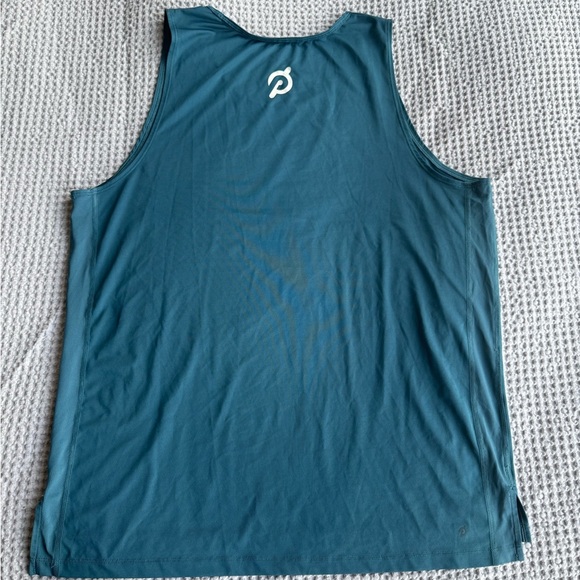 Peloton Men's Blue Run Muscle Tank - Picture 3 of 4